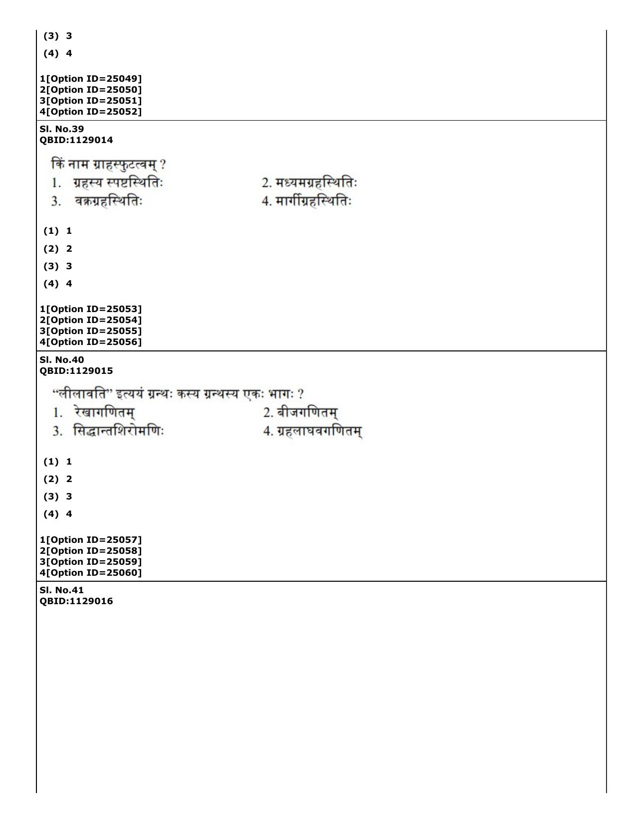 CUET (PG) 2022: PGQP-81 Jyotish (Ganit) (09-09-2022) Question Paper - Page 28