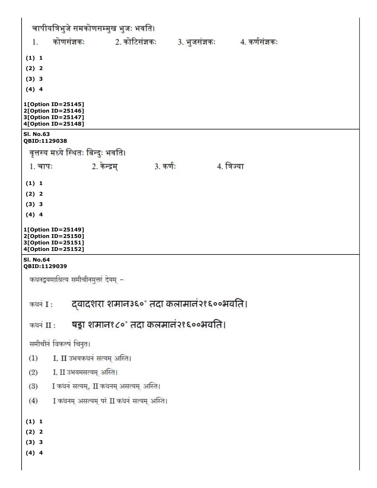 CUET (PG) 2022: PGQP-81 Jyotish (Ganit) (09-09-2022) Question Paper - Page 36