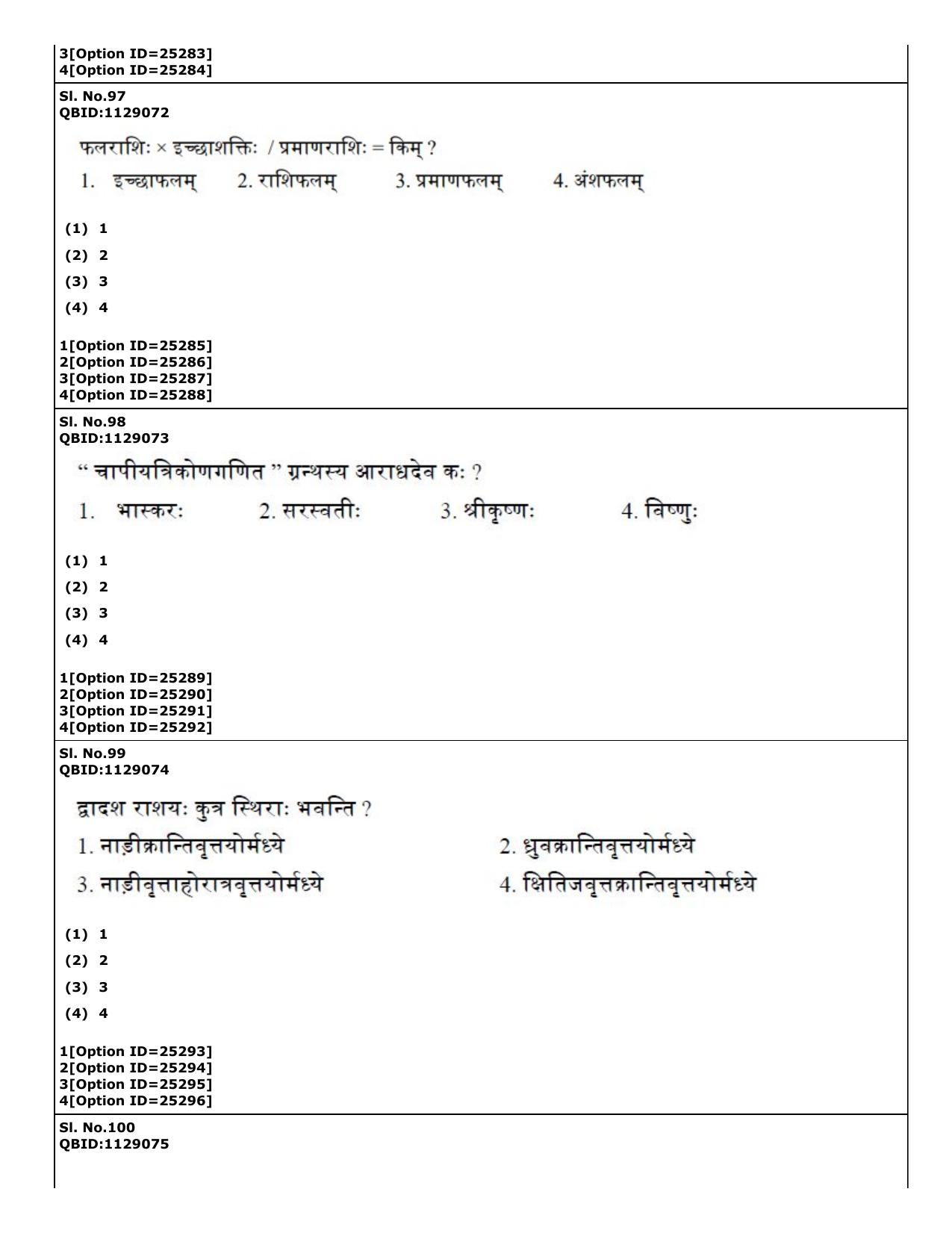 CUET (PG) 2022: PGQP-81 Jyotish (Ganit) (09-09-2022) Question Paper - Page 48