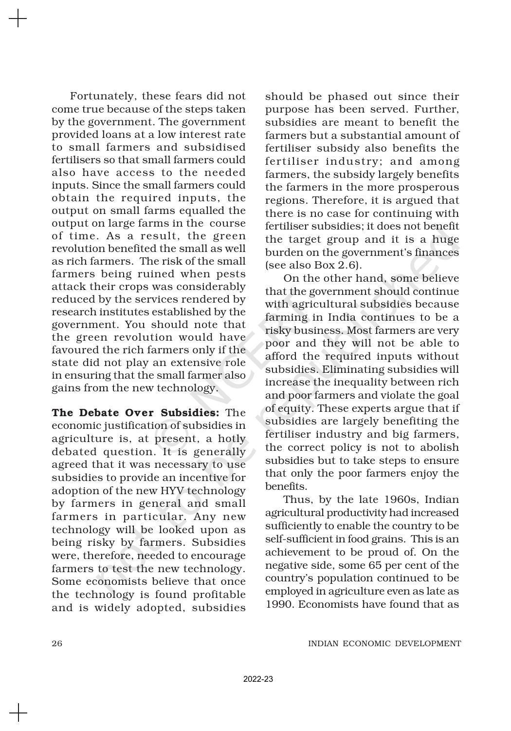 NCERT Book for Class 11 Economics (Indian Economics) Chapter 2 Indian Economy (1950-1990) - Page 11