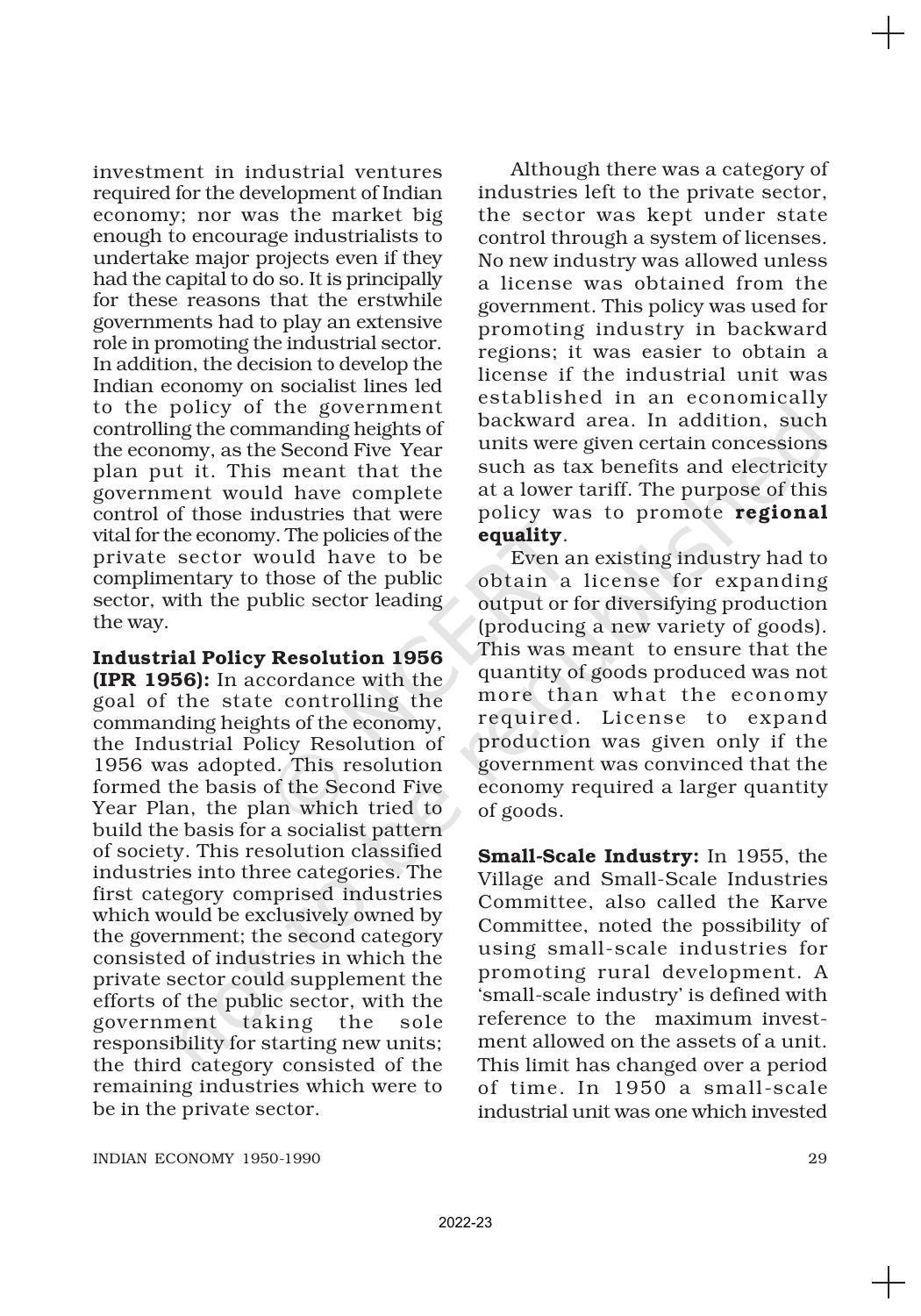 NCERT Book for Class 11 Economics (Indian Economics) Chapter 2 Indian Economy (1950-1990) - Page 14