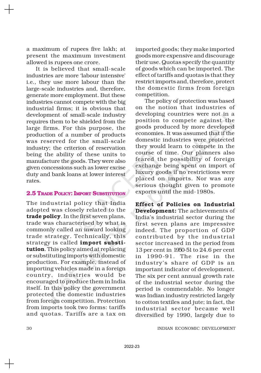 NCERT Book for Class 11 Economics (Indian Economics) Chapter 2 Indian Economy (1950-1990) - Page 15