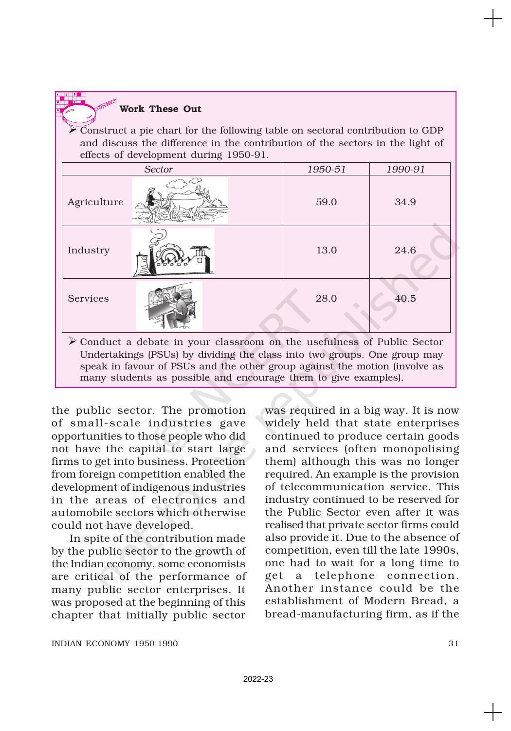 NCERT Book for Class 11 Economics (Indian Economics) Chapter 2 Indian Economy (1950-1990) - Page 16