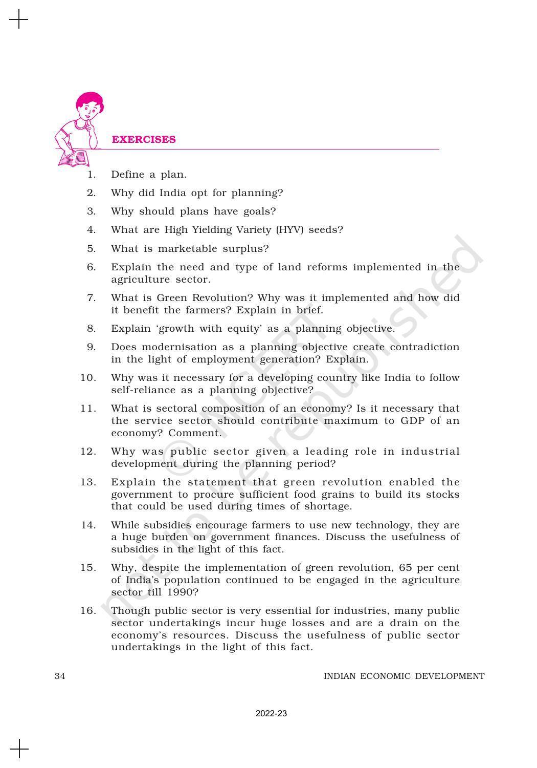 NCERT Book for Class 11 Economics (Indian Economics) Chapter 2 Indian Economy (1950-1990) - Page 19