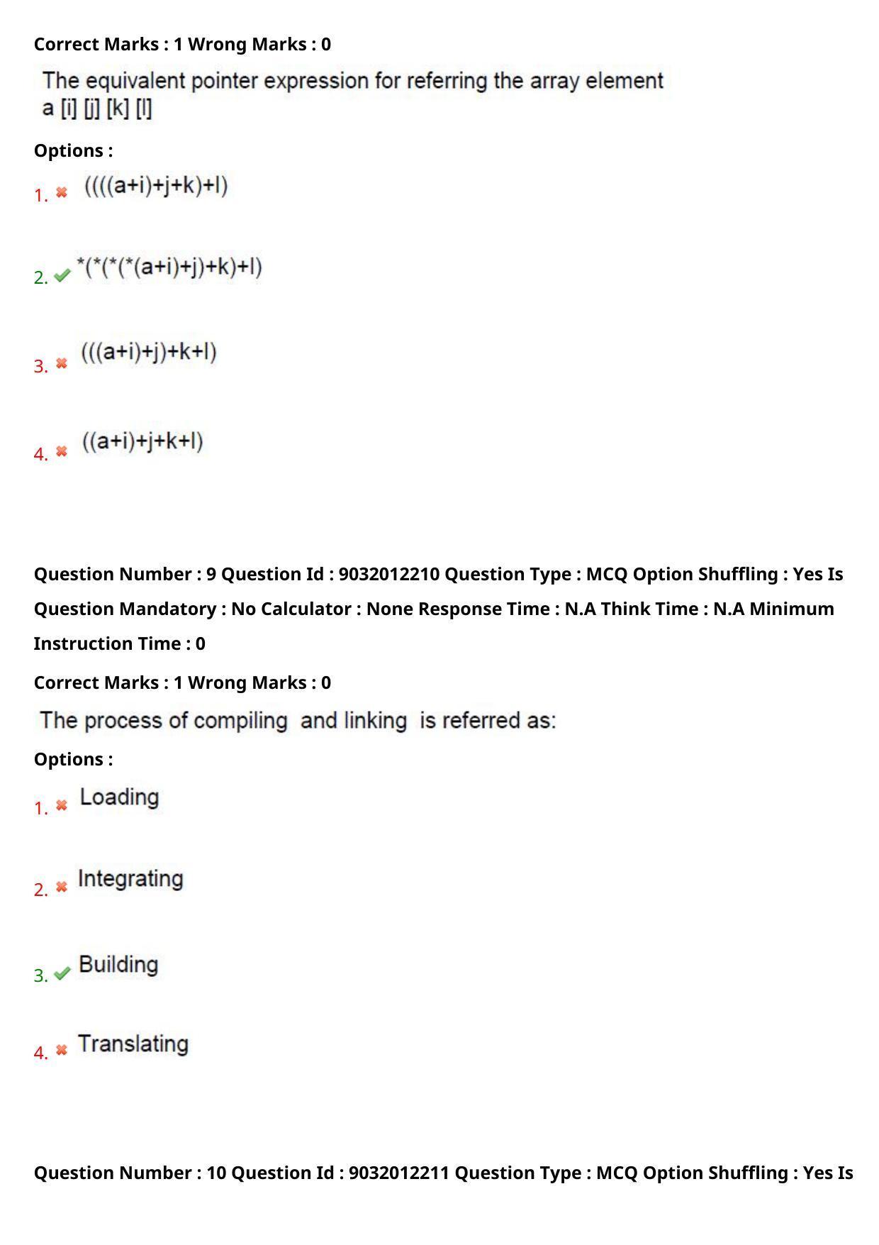 TS CPGET 2022 M.Sc Computer Science Question Paper with Answer Key - Page 7