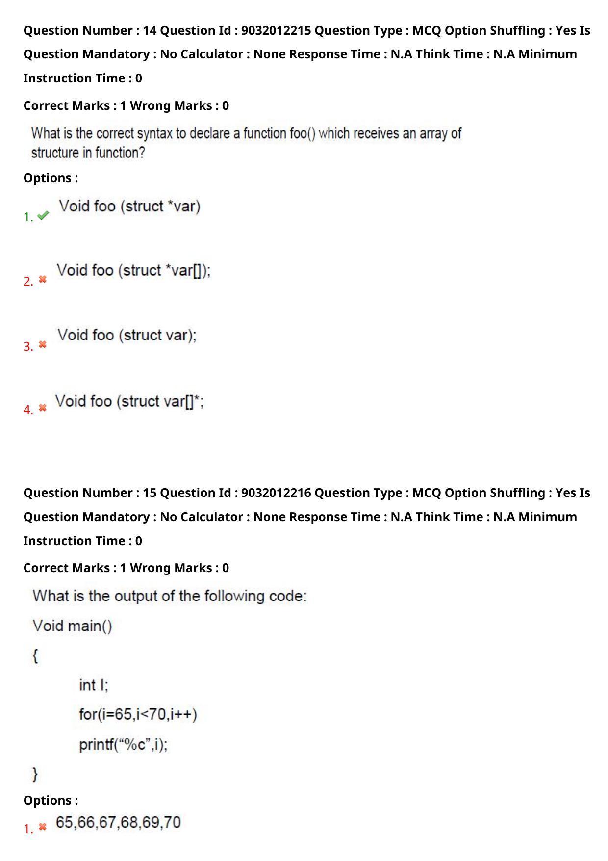 TS CPGET 2022 M.Sc Computer Science Question Paper with Answer Key - Page 10