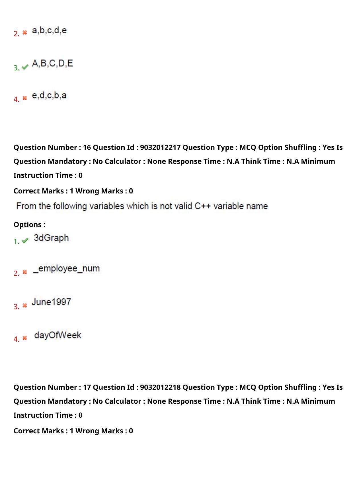 TS CPGET 2022 M.Sc Computer Science Question Paper with Answer Key - Page 11