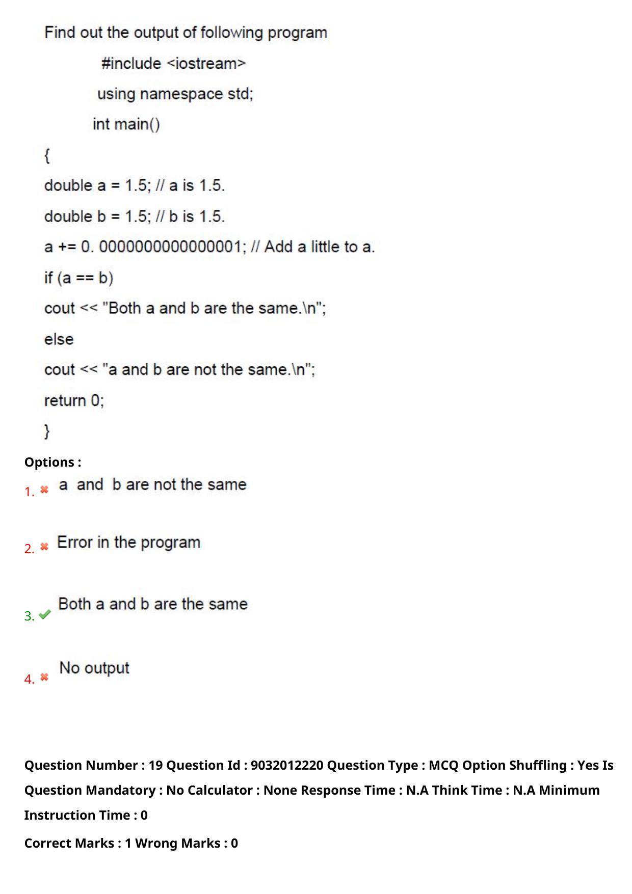 TS CPGET 2022 M.Sc Computer Science Question Paper with Answer Key - Page 13