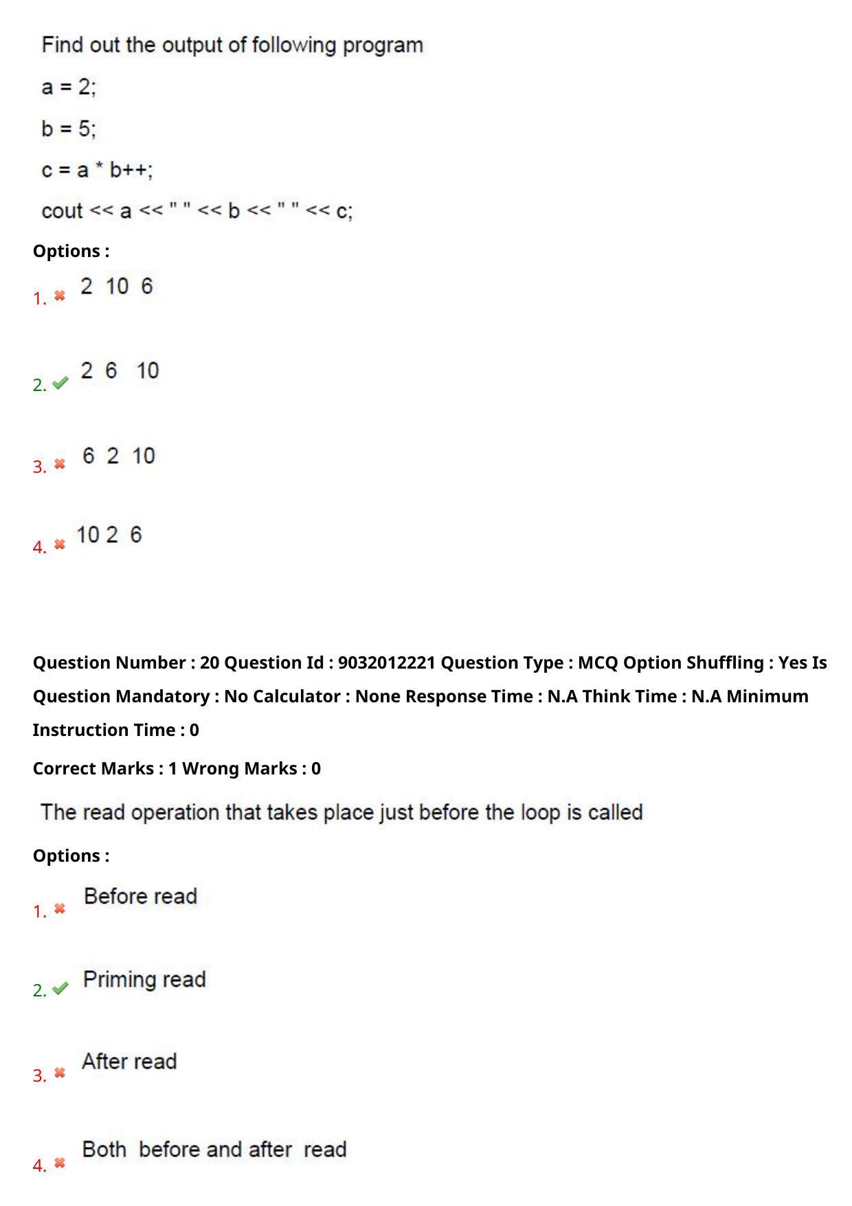 TS CPGET 2022 M.Sc Computer Science Question Paper with Answer Key - Page 14