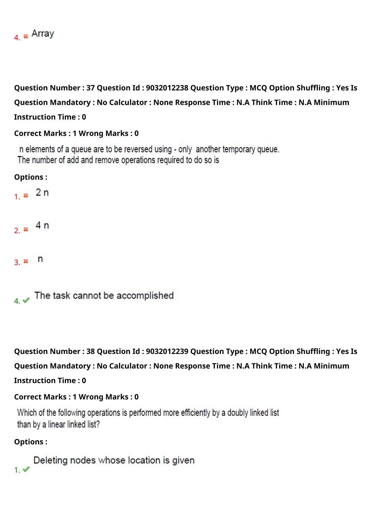 TS CPGET 2022 M.Sc Computer Science Question Paper with Answer Key - Page 24