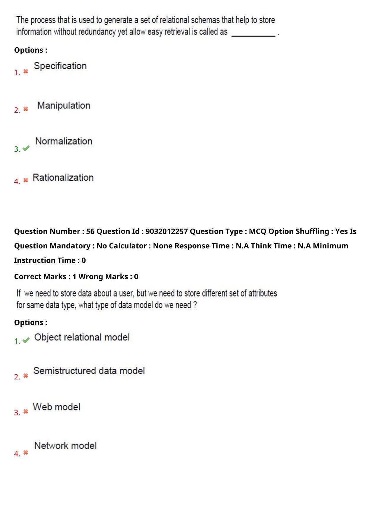 TS CPGET 2022 M.Sc Computer Science Question Paper with Answer Key - Page 34