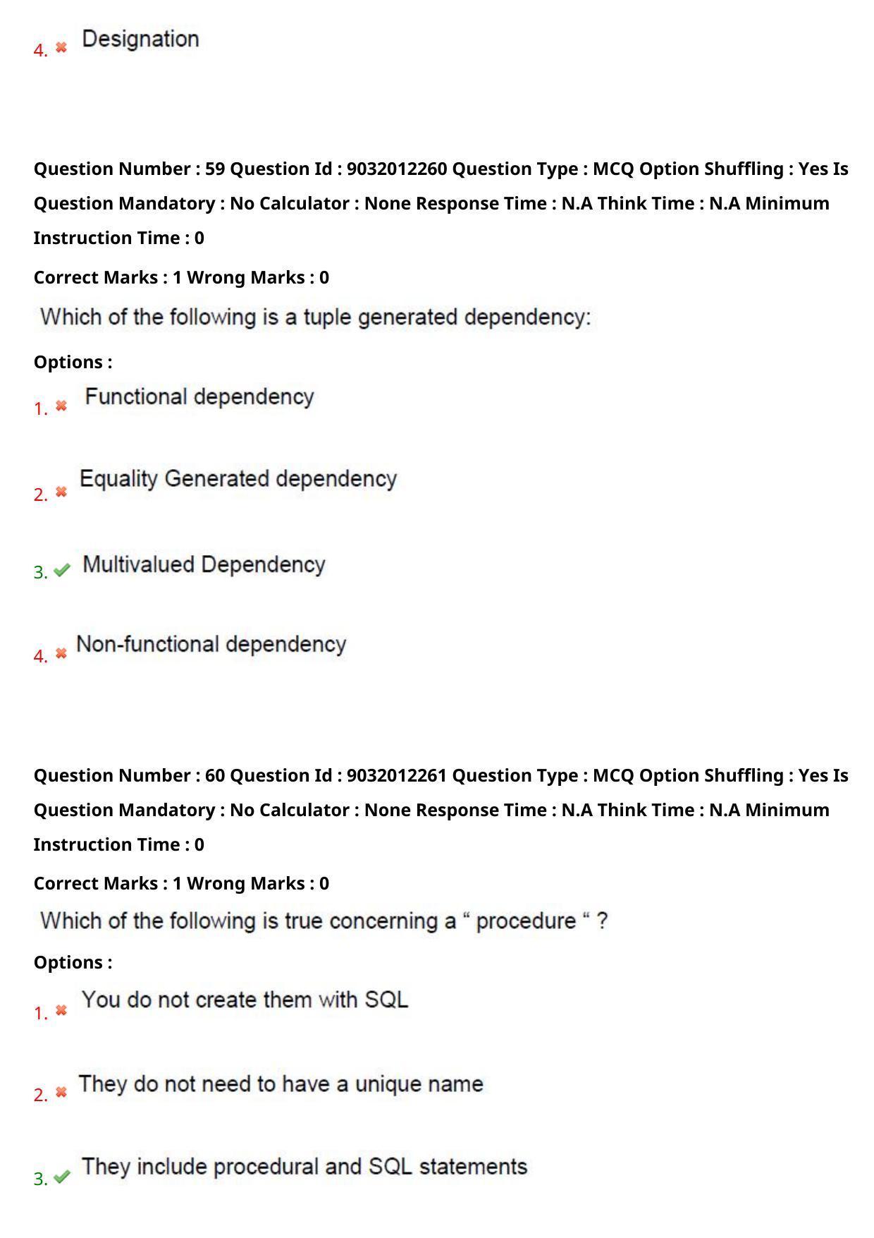 TS CPGET 2022 M.Sc Computer Science Question Paper with Answer Key - Page 36