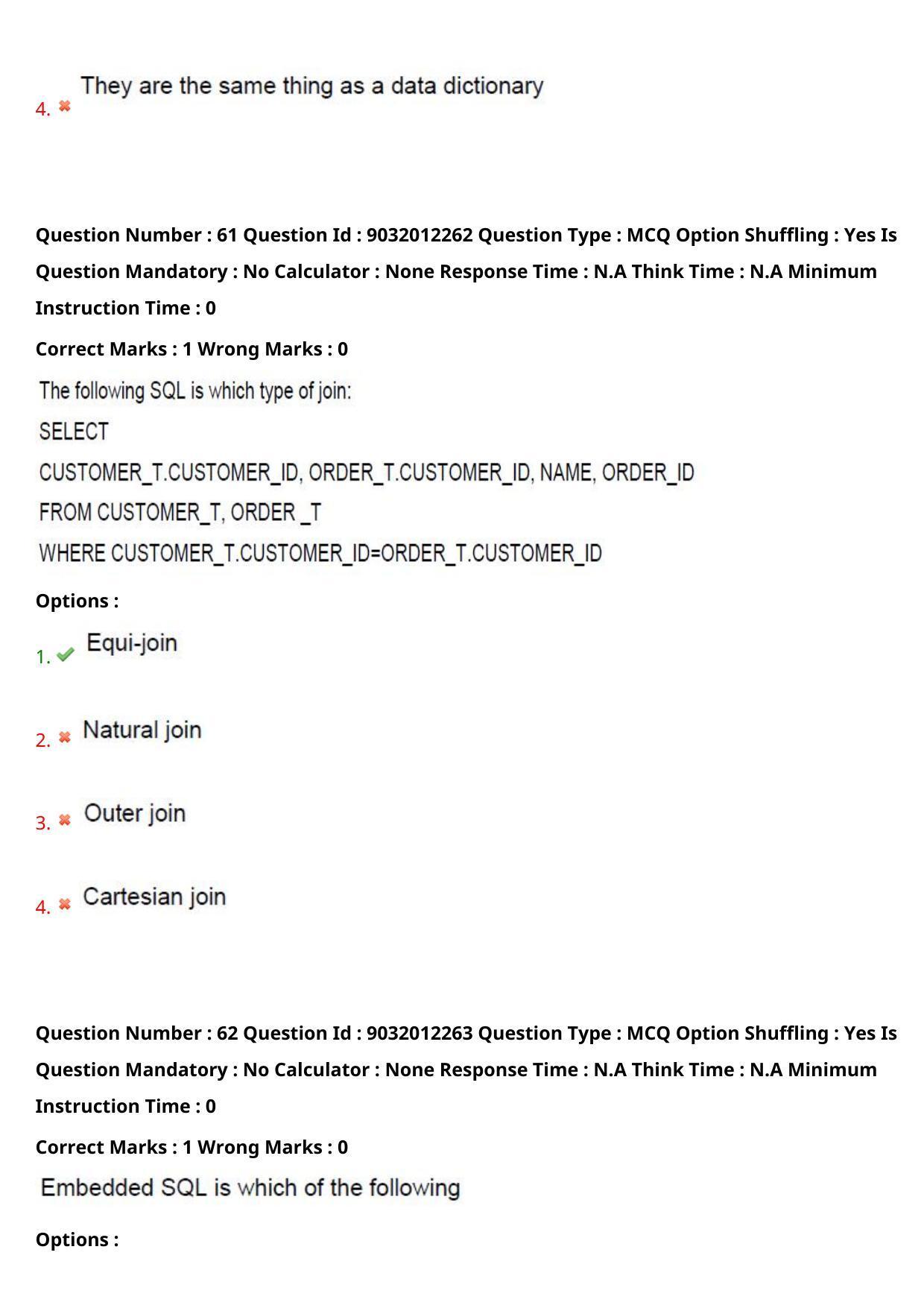 TS CPGET 2022 M.Sc Computer Science Question Paper with Answer Key - Page 37