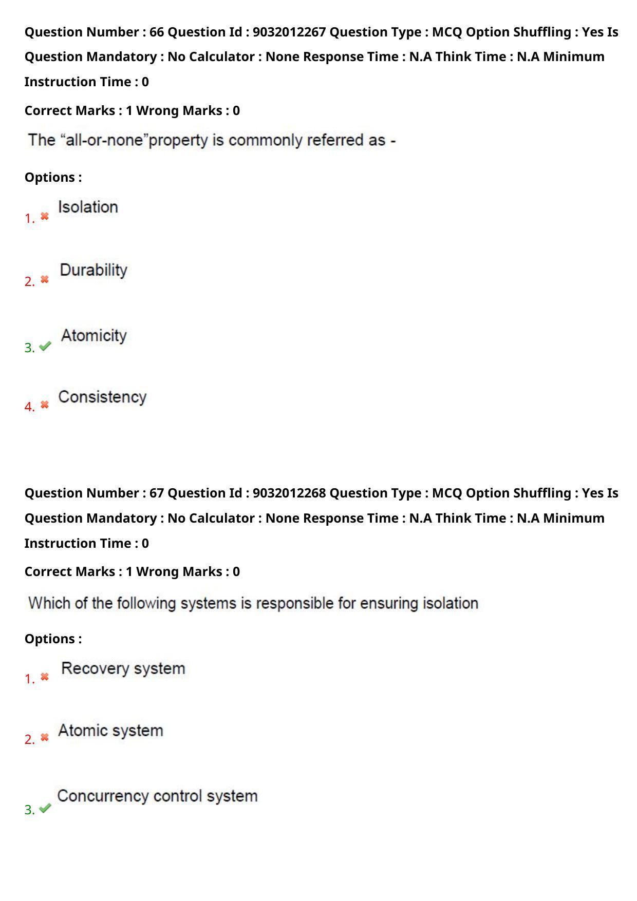 TS CPGET 2022 M.Sc Computer Science Question Paper with Answer Key - Page 40