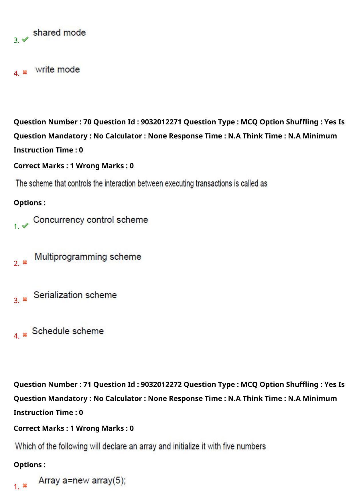 TS CPGET 2022 M.Sc Computer Science Question Paper with Answer Key - Page 42