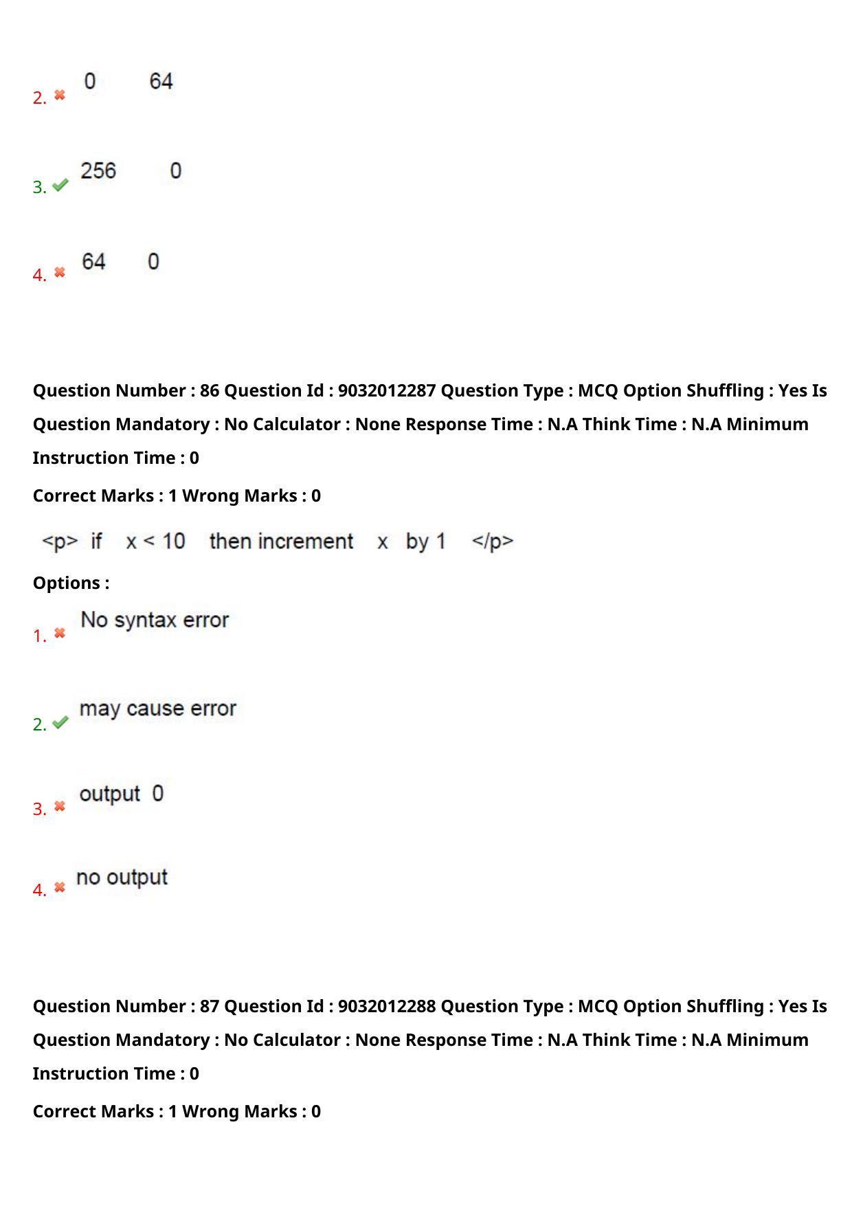 TS CPGET 2022 M.Sc Computer Science Question Paper with Answer Key - Page 52