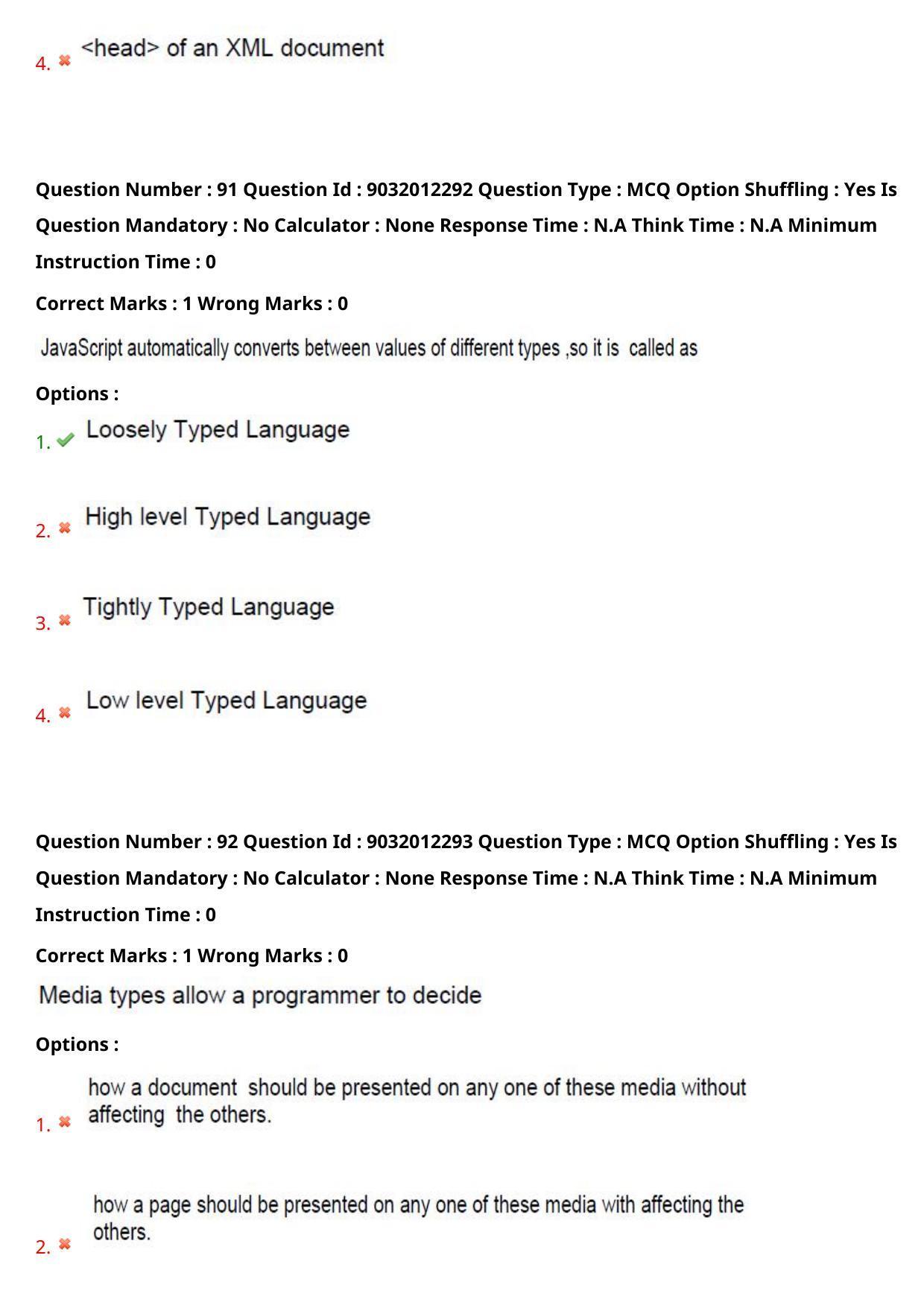 TS CPGET 2022 M.Sc Computer Science Question Paper with Answer Key - Page 55