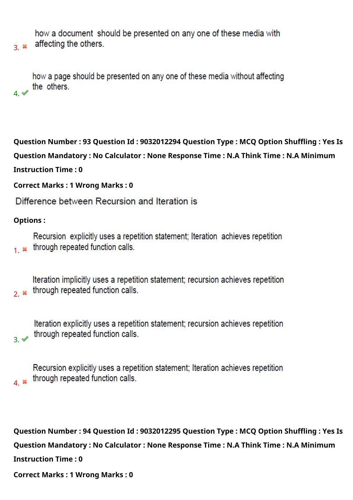TS CPGET 2022 M.Sc Computer Science Question Paper with Answer Key - Page 56