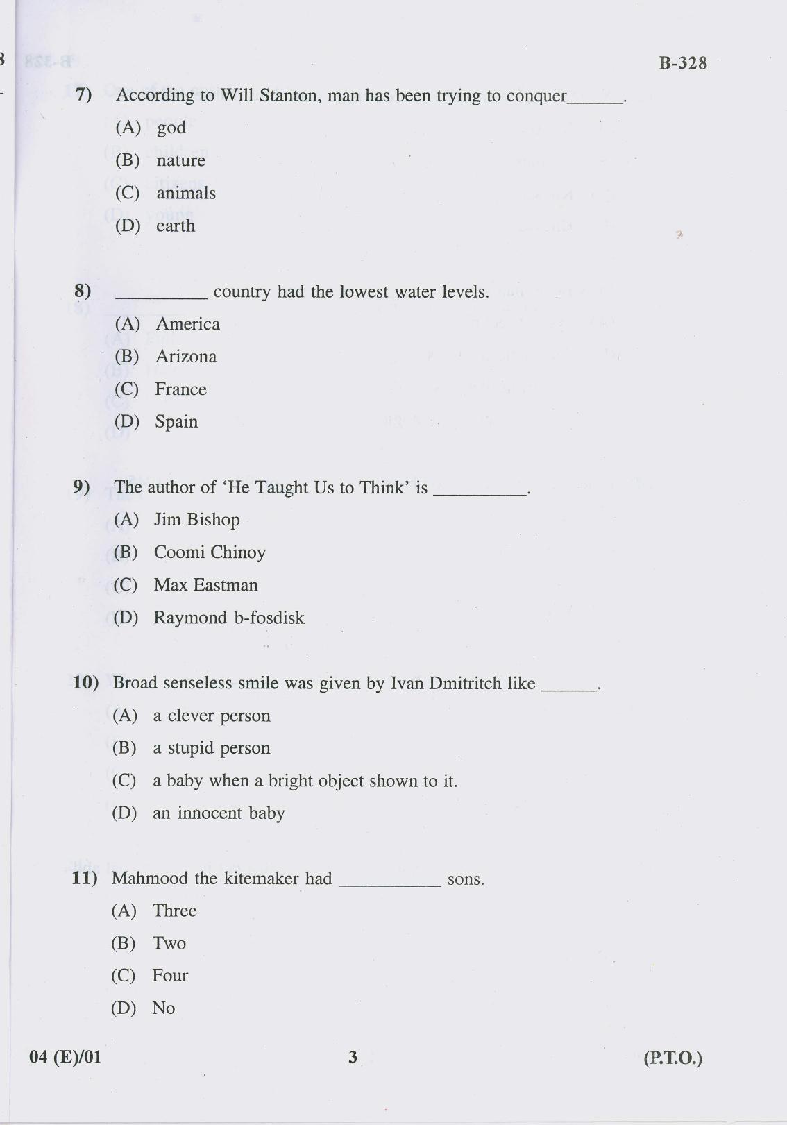 Gujarat Board Class 10th Question Paper 2017 - 4 English F.L-English(10th Eng Med) - Page 3