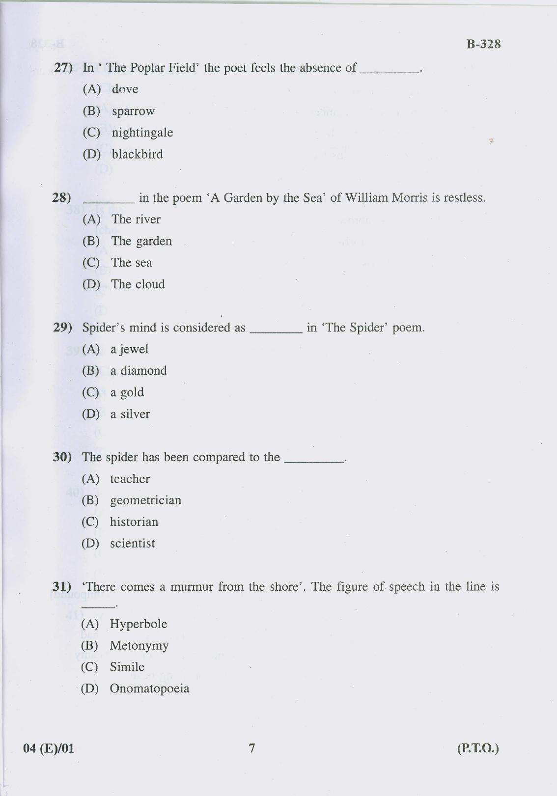 Gujarat Board Class 10th Question Paper 2017 - 4 English F.L-English(10th Eng Med) - Page 7