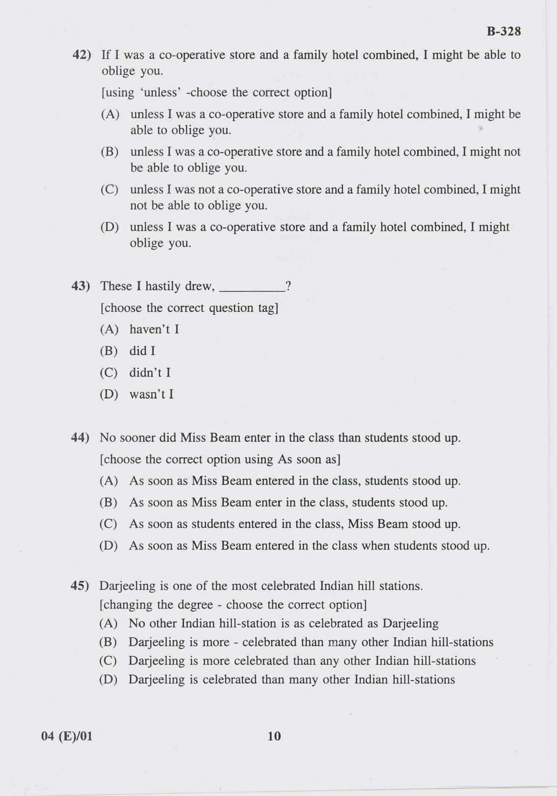Gujarat Board Class 10th Question Paper 2017 - 4 English F.L-English(10th Eng Med) - Page 10