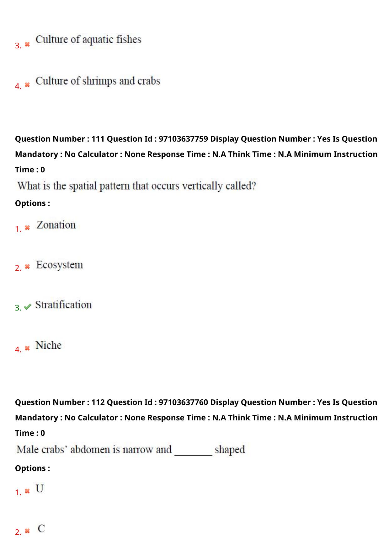 AP RCET 2024 Zoology Question Paper (04-05-2024 (Saturday) Session-II) - Page 66