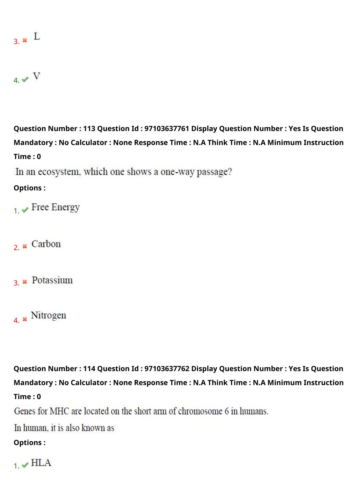 AP RCET 2024 Zoology Question Paper (04-05-2024 (Saturday) Session-II) - Page 67