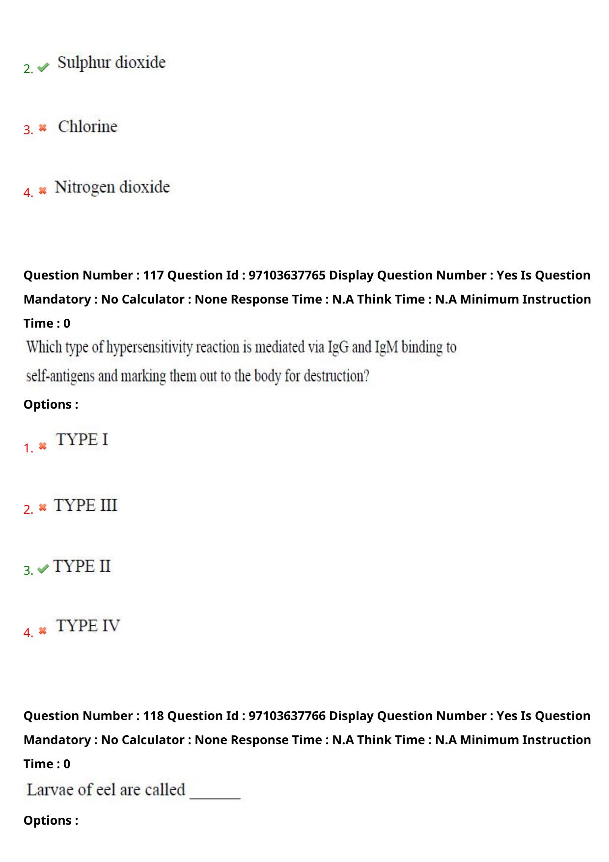 AP RCET 2024 Zoology Question Paper (04-05-2024 (Saturday) Session-II) - Page 69