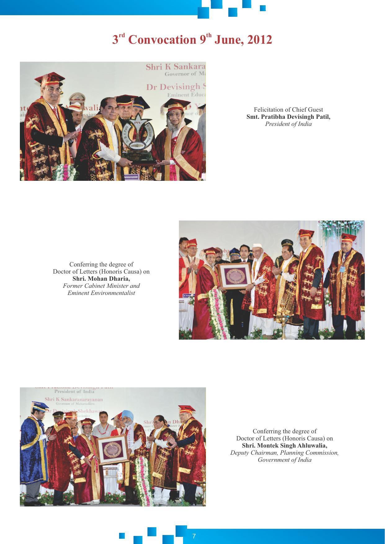 Dr DY Patil University, Pune BBA Information Brochure 2022-23 - Page 8