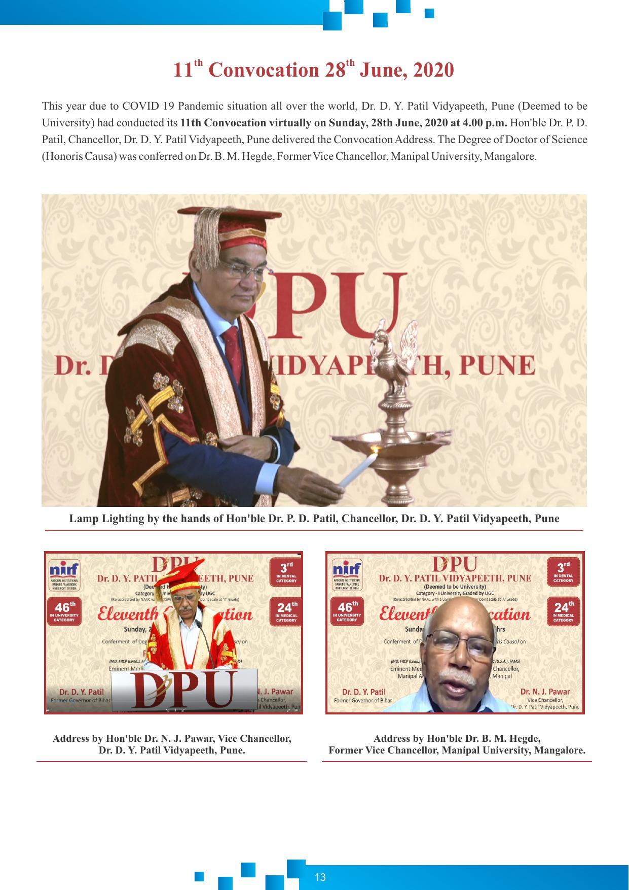Dr DY Patil University, Pune BBA Information Brochure 2022-23 - Page 14