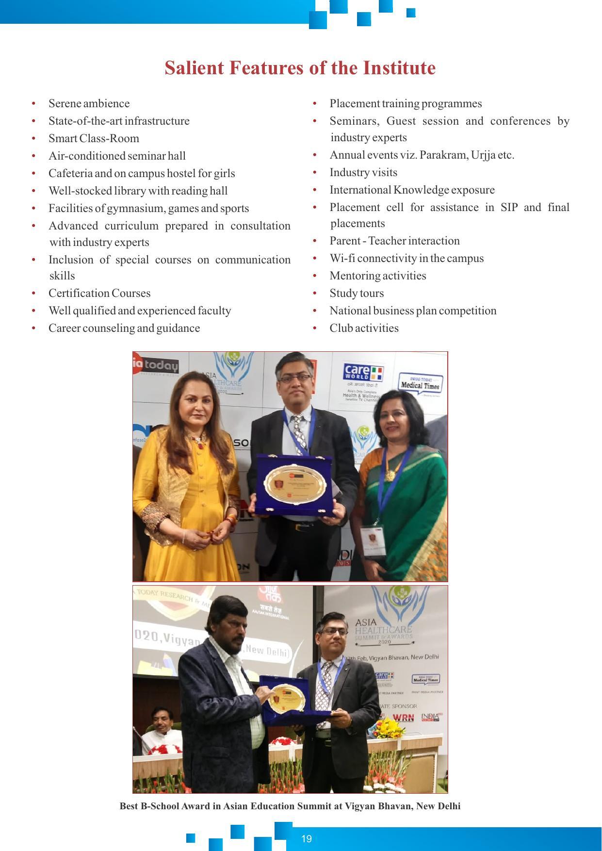 Dr DY Patil University, Pune BBA Information Brochure 2022-23 - Page 20