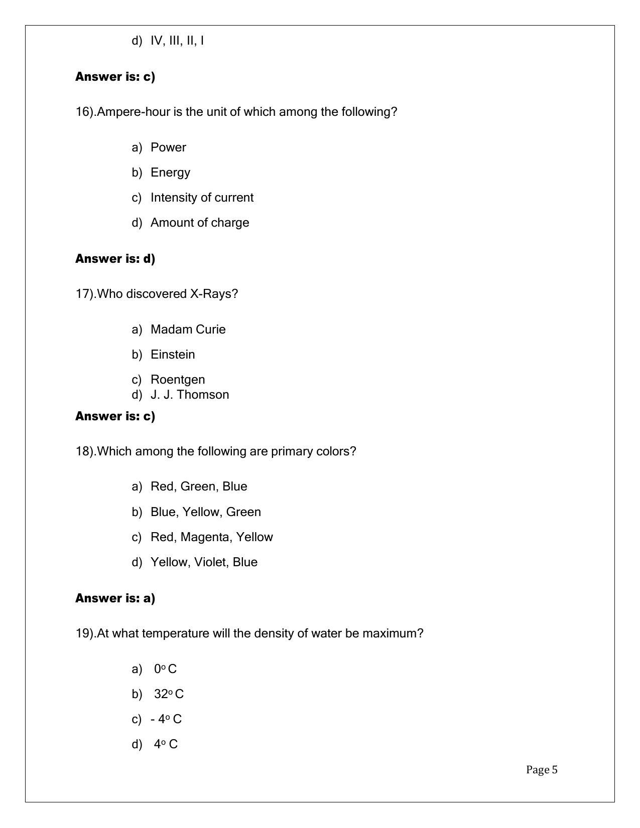 OUAT Physics Sample Paper - Page 5