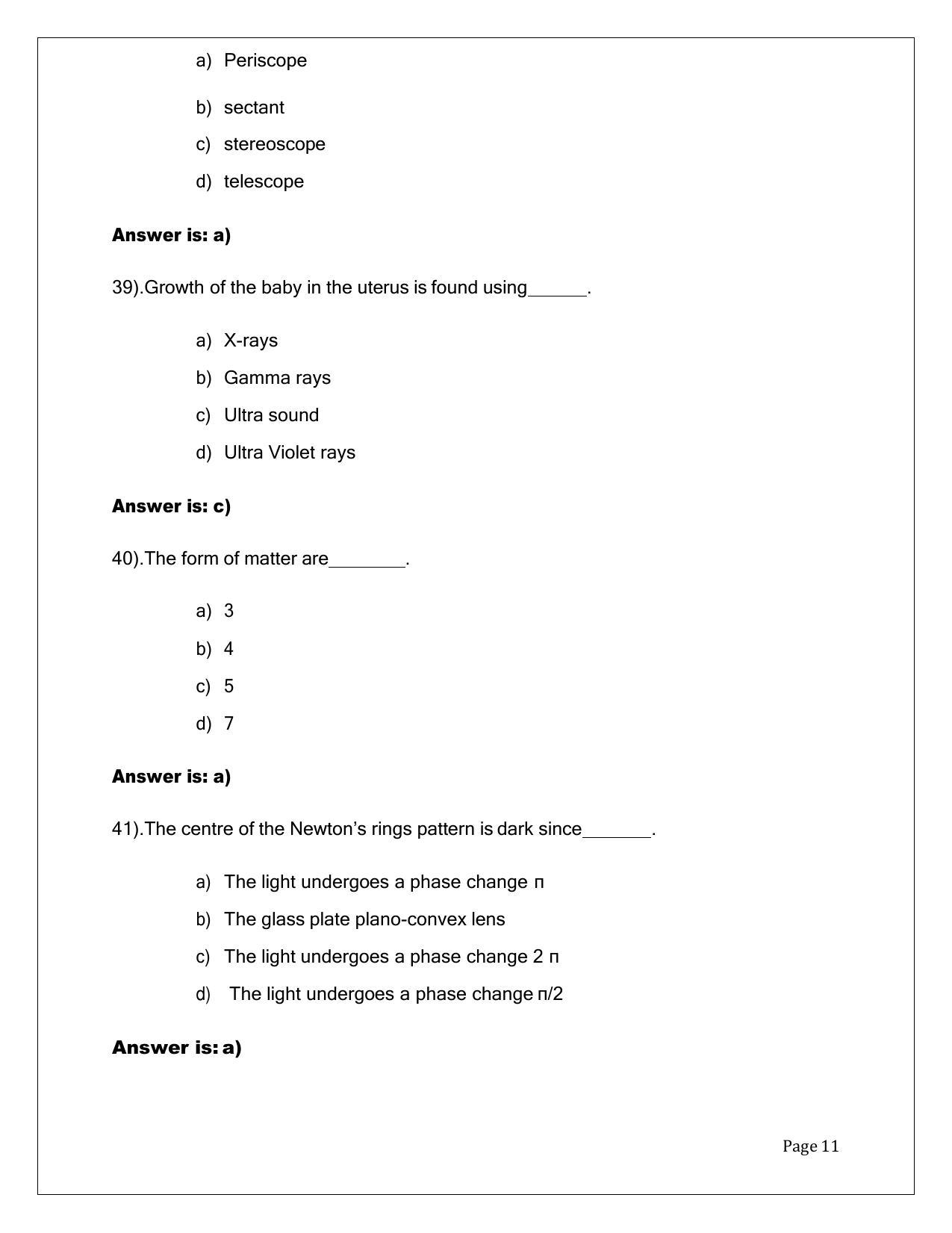 OUAT Physics Sample Paper - Page 11