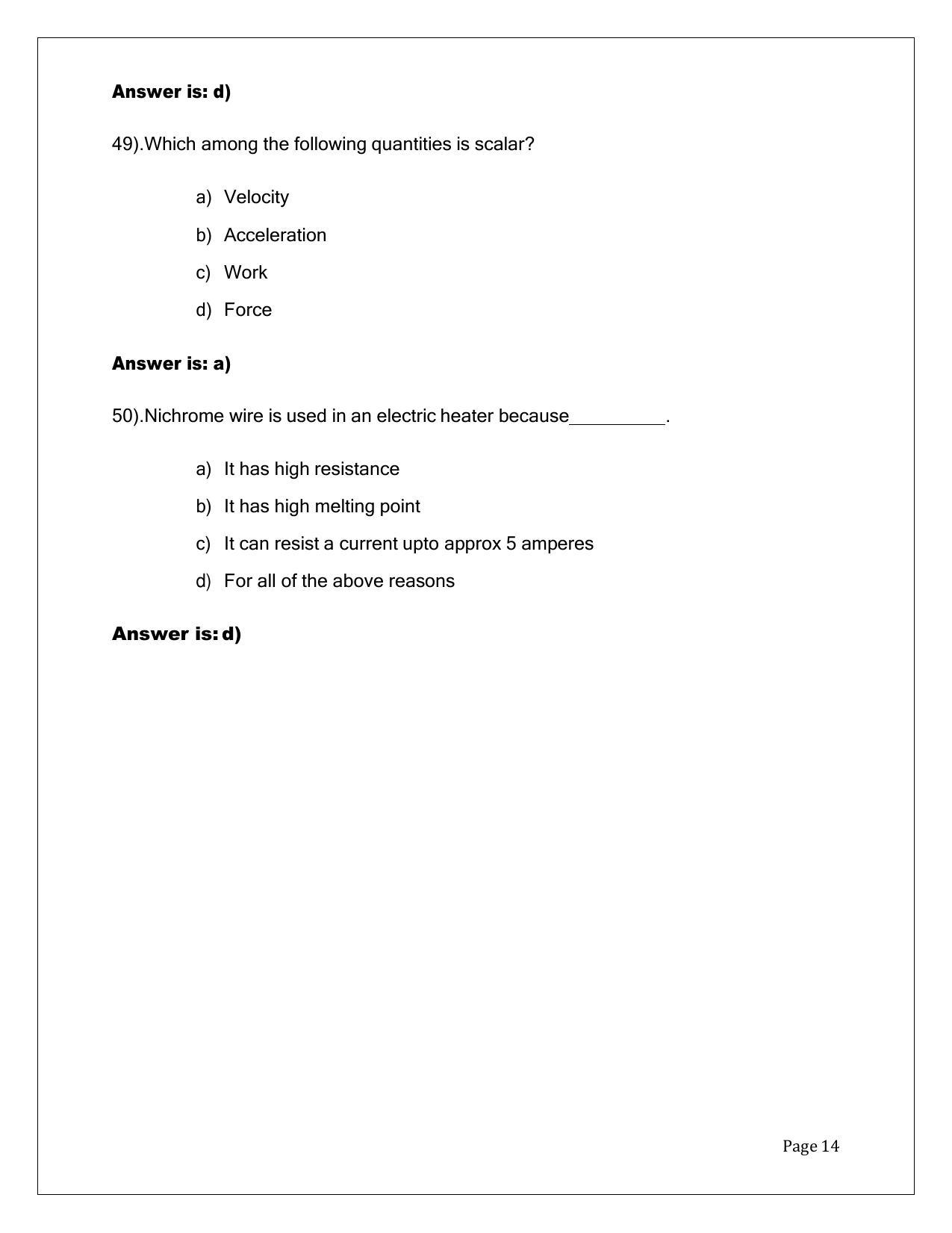 OUAT Physics Sample Paper - Page 14