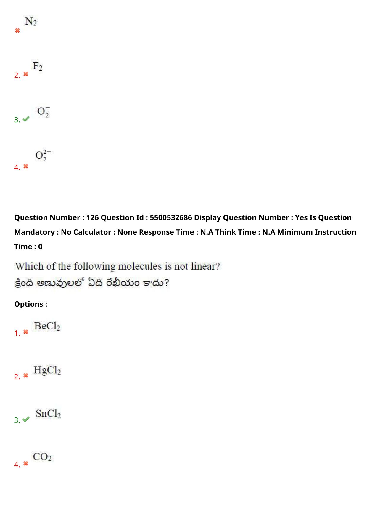 AP EAPCET 2023 - 23 May 2023 Forenoon- Master Agriculture & Pharmacy Question Paper With Preliminary Keys - Page 110
