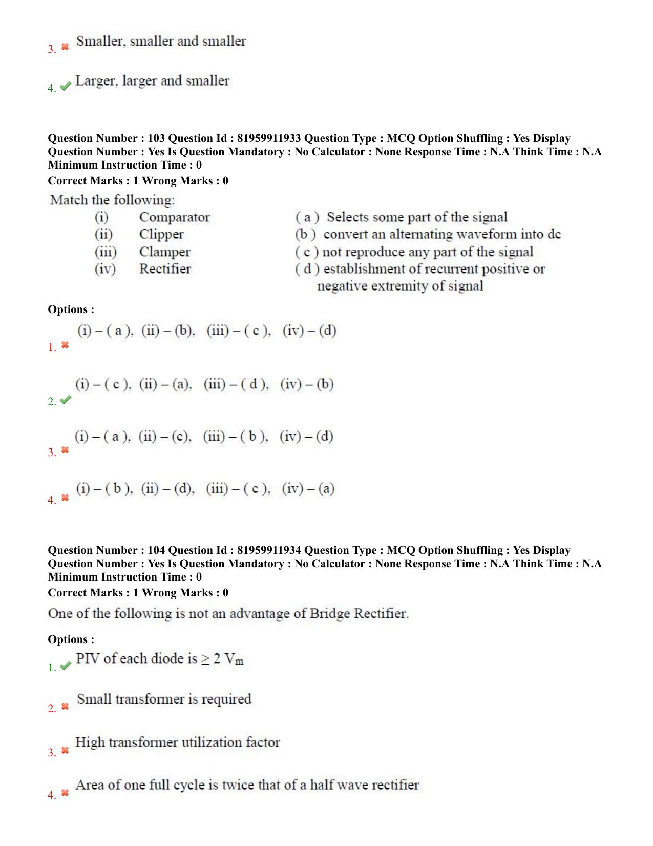TS ECET 2022 Electronics and Communication Engineering Question Paper - Page 51
