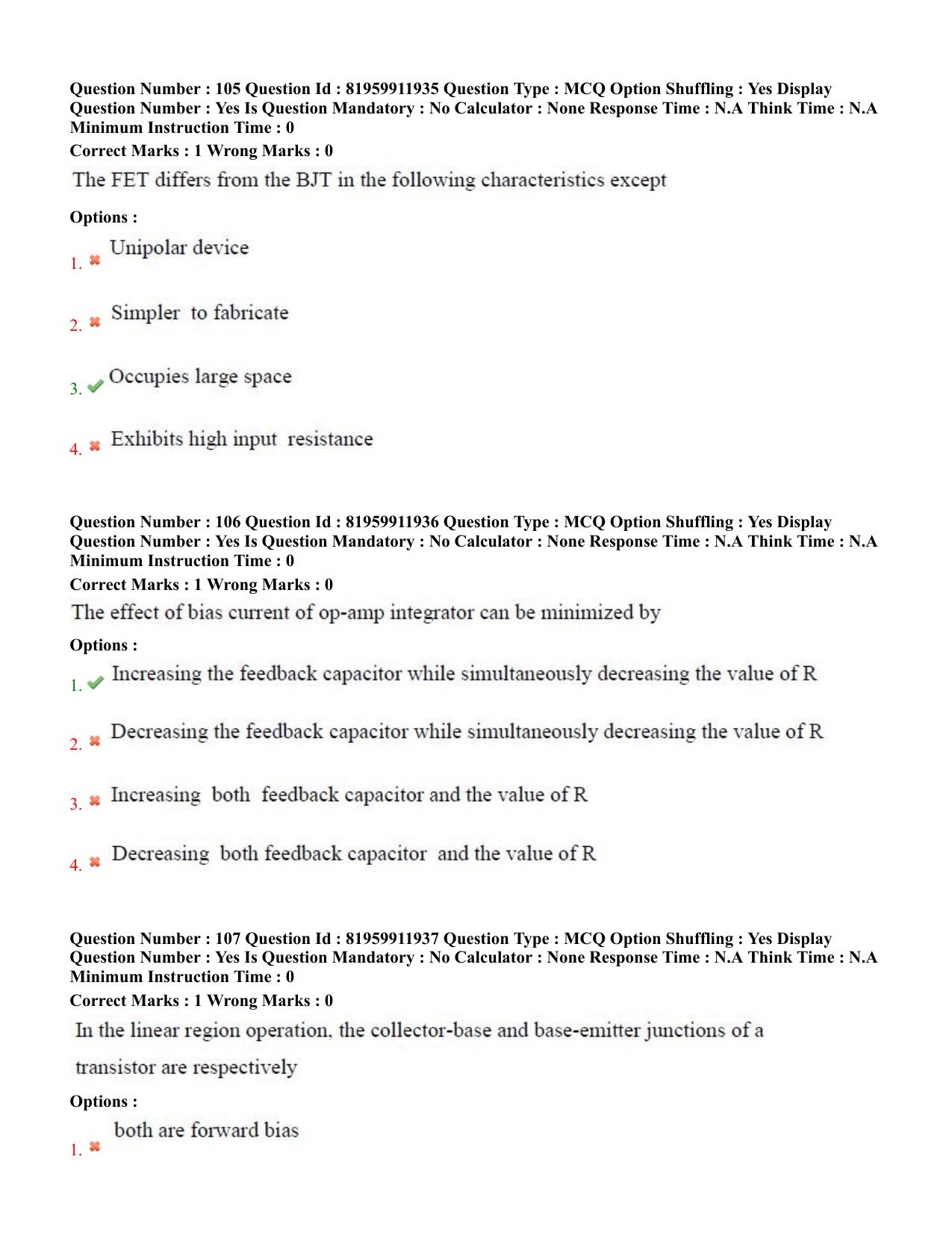 TS ECET 2022 Electronics and Communication Engineering Question Paper - Page 52