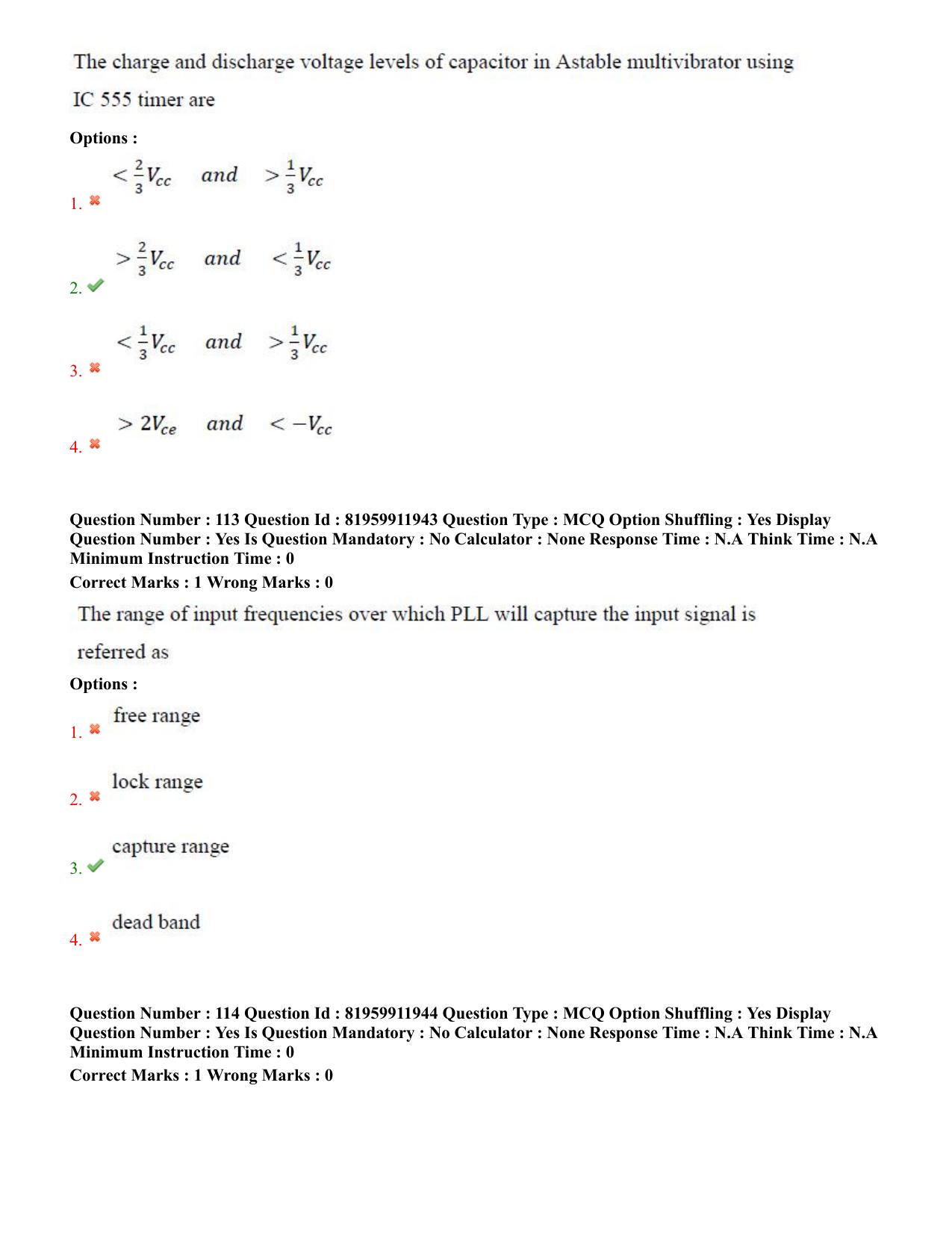 TS ECET 2022 Electronics and Communication Engineering Question Paper - Page 55