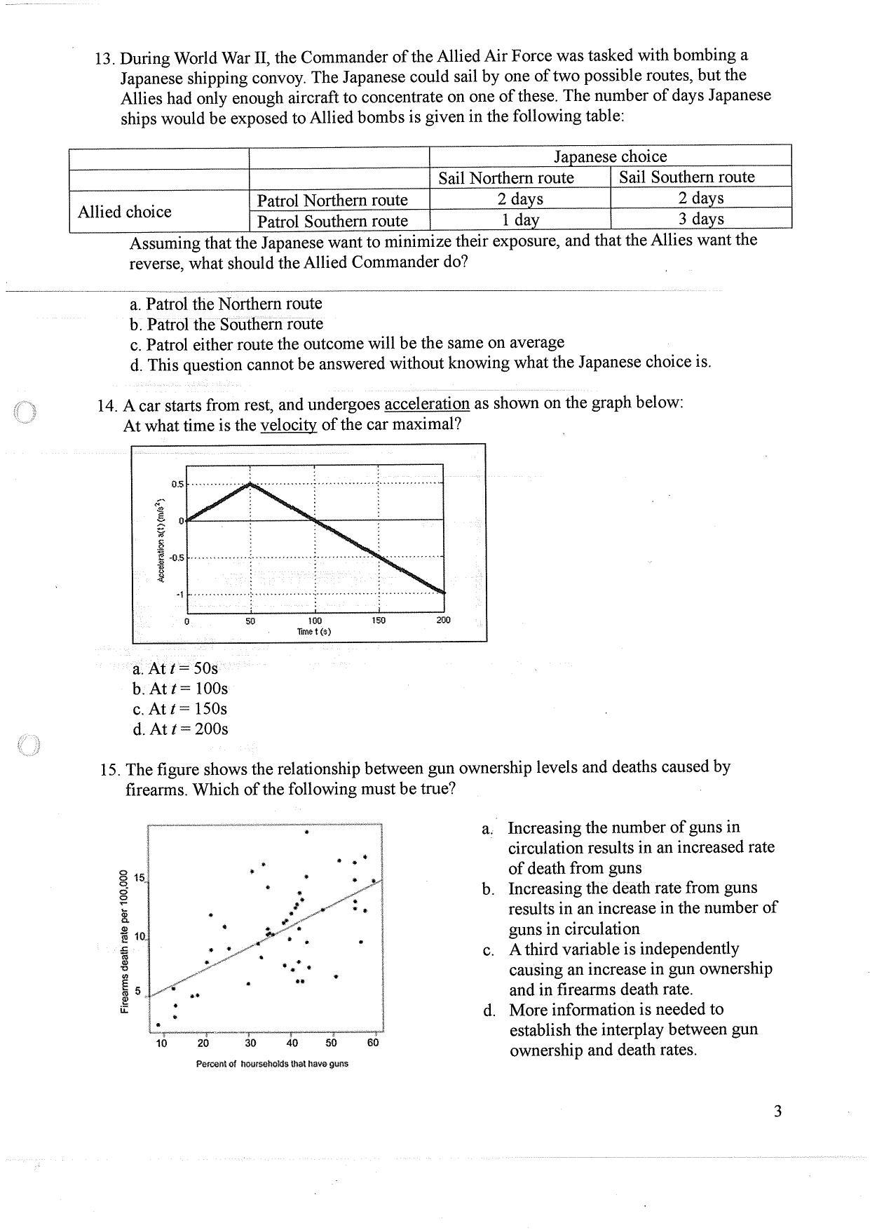 TIFR GS 2010 Biology Question Paper - Page 4