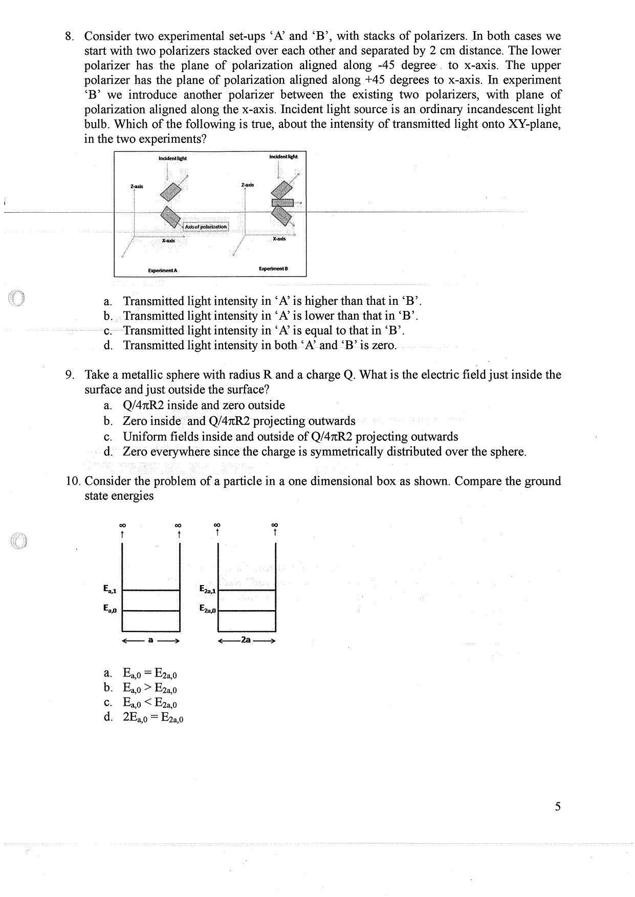 TIFR GS 2010 Biology Question Paper - Page 6