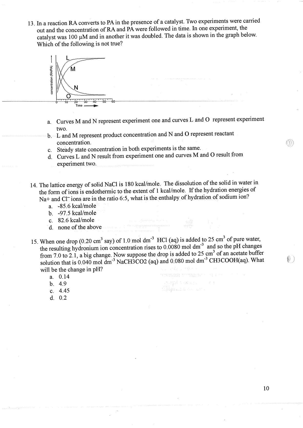 TIFR GS 2010 Biology Question Paper - Page 11
