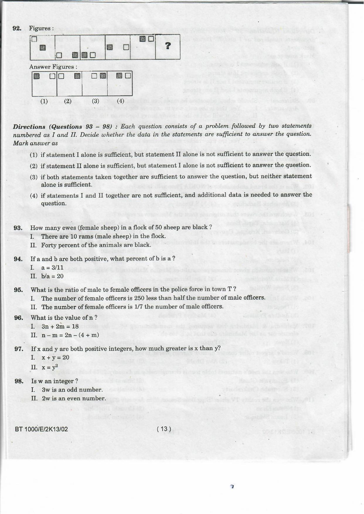 NIFT 2013 Combined Sample Paper - Page 35