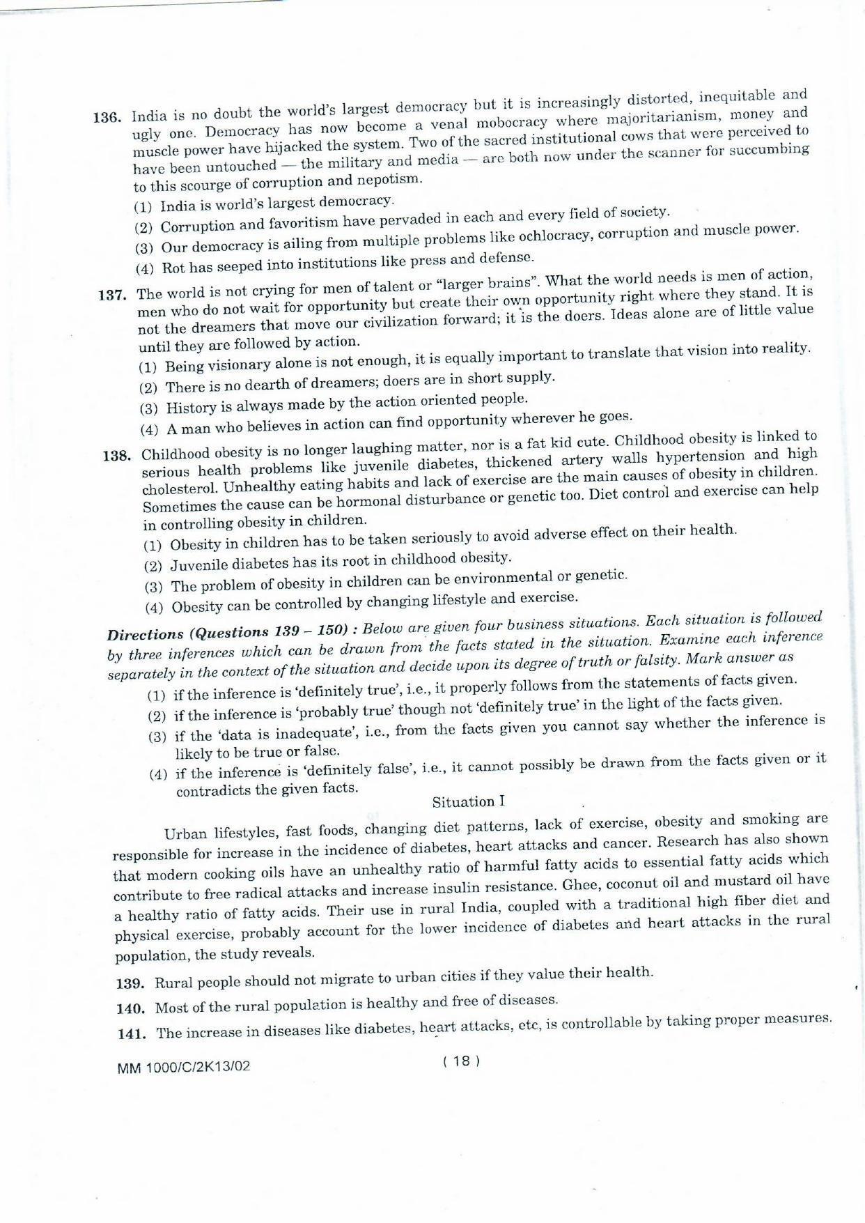 NIFT 2013 Combined Sample Paper - Page 80