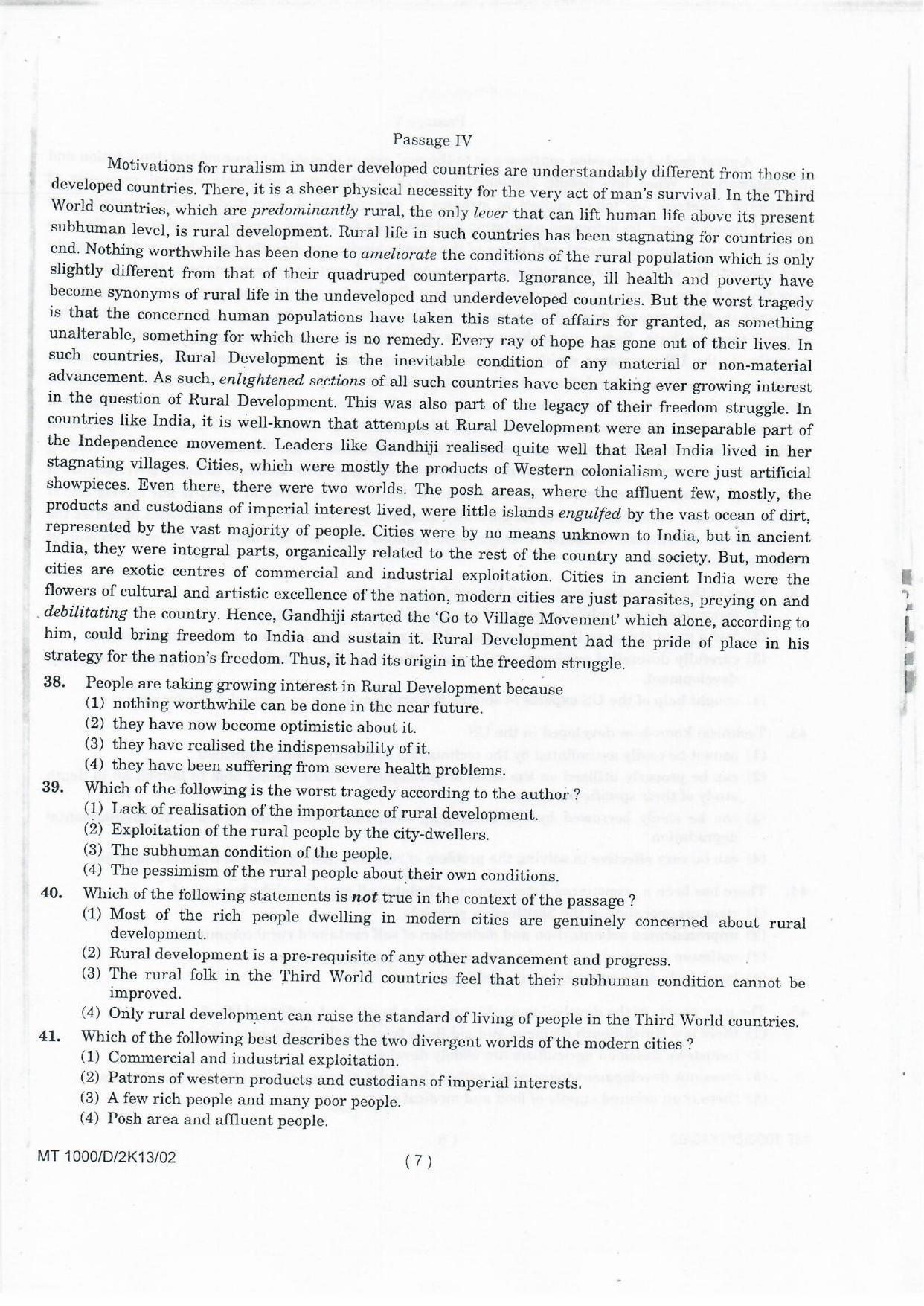 NIFT 2013 Combined Sample Paper - Page 89