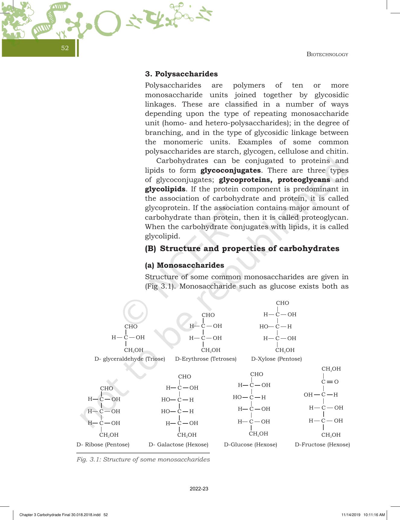 NCERT Book for Class 11 Biotechnology Chapter 3 Biomolecules - Page 3