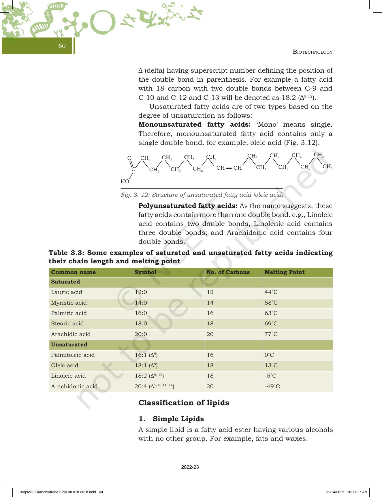 NCERT Book for Class 11 Biotechnology Chapter 3 Biomolecules - Page 11