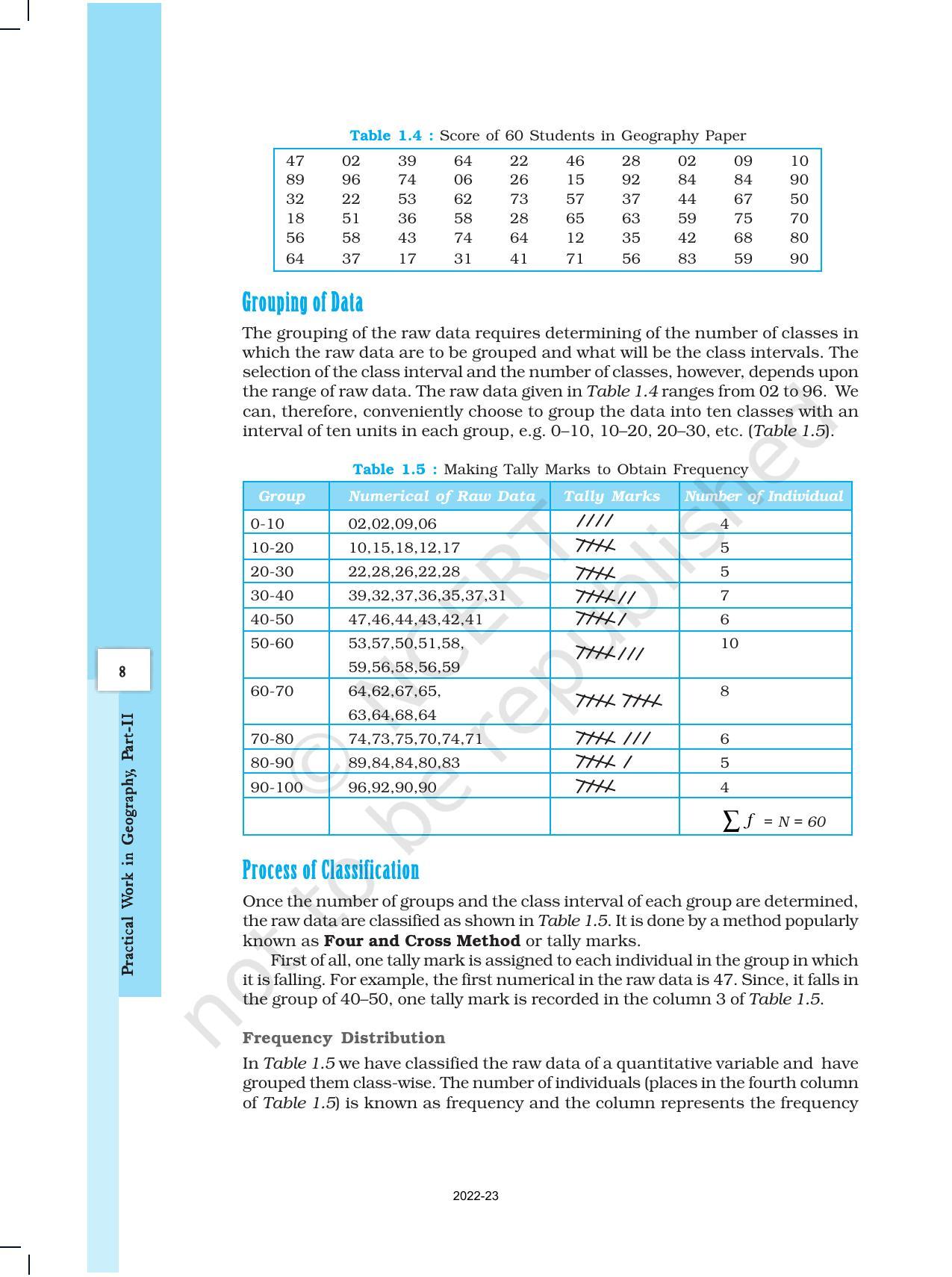 NCERT Book for Class 12 Geography (Part-III) Chapter 1 Data – Its Source and Compilation - Page 8