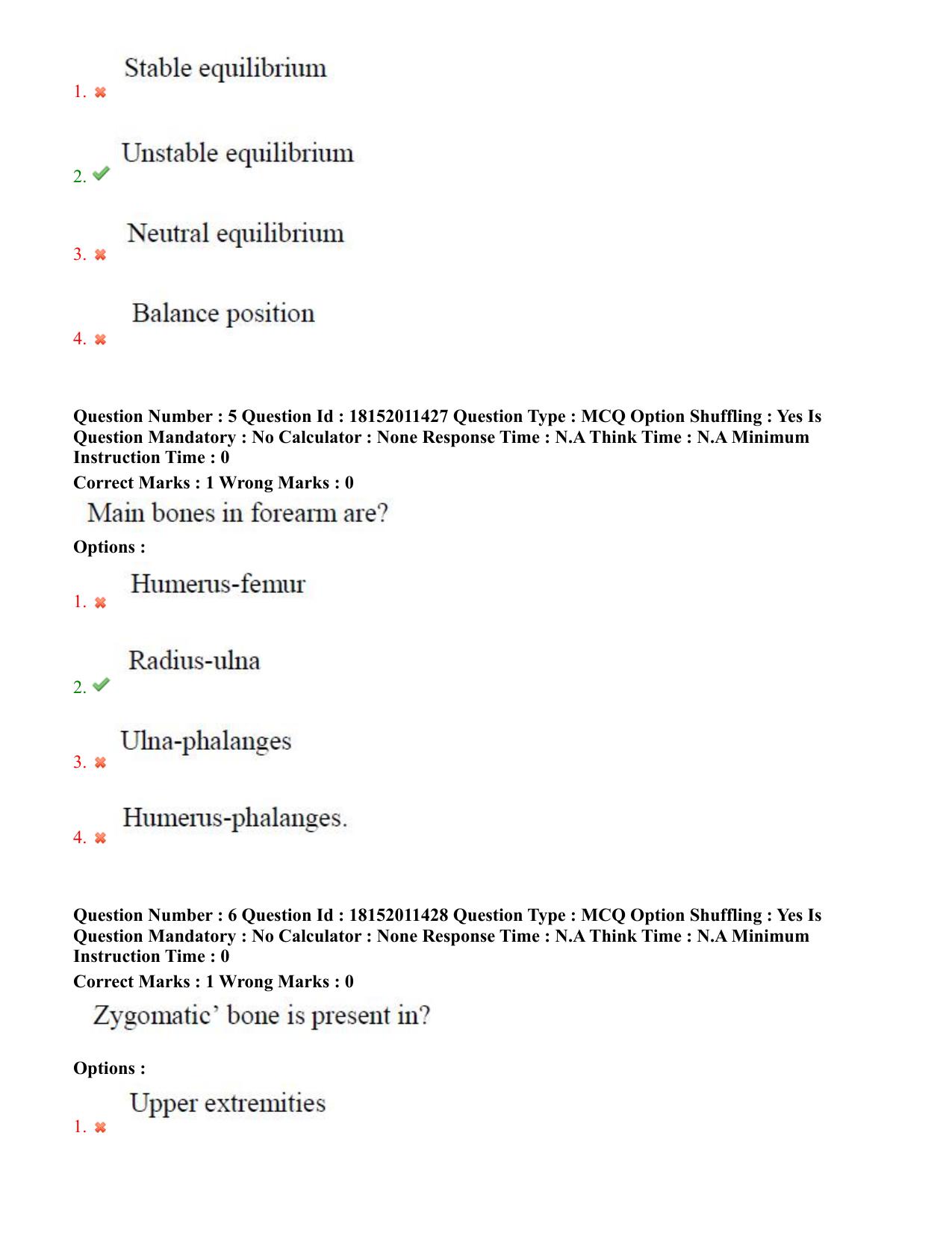 TS CPGET 2023 M P Ed (Shift 2) Question Paper with Answer Key - Page 4