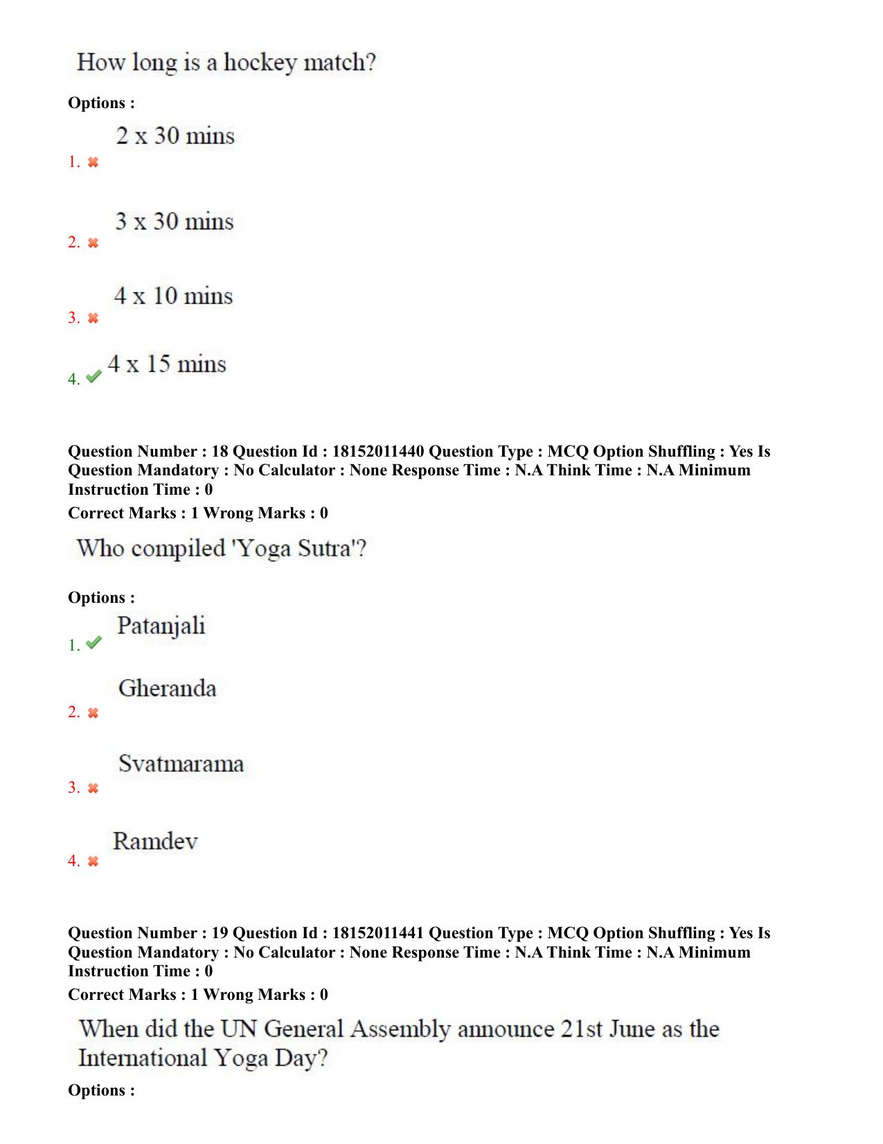 TS CPGET 2023 M P Ed (Shift 2) Question Paper with Answer Key - Page 10