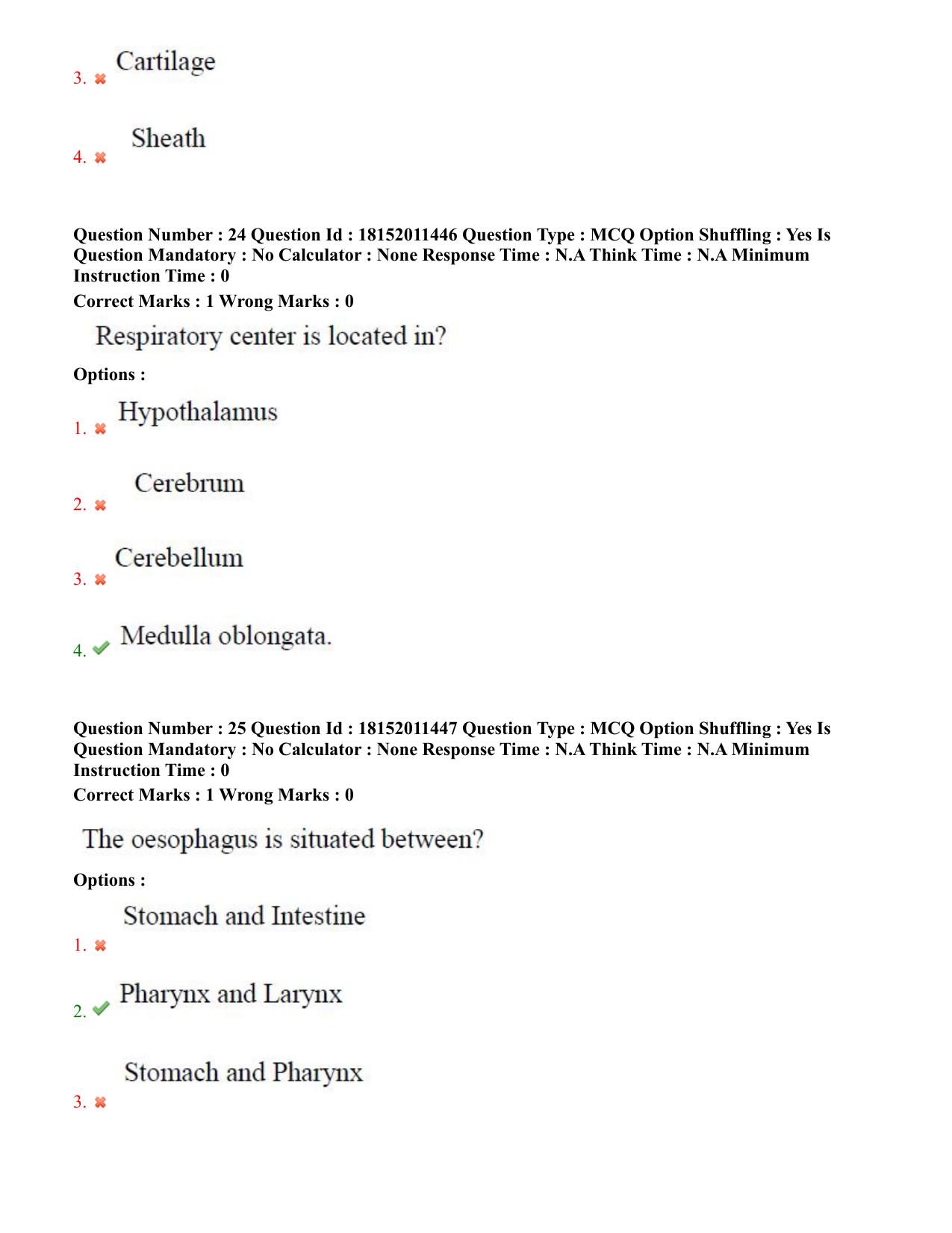 TS CPGET 2023 M P Ed (Shift 2) Question Paper with Answer Key - Page 13